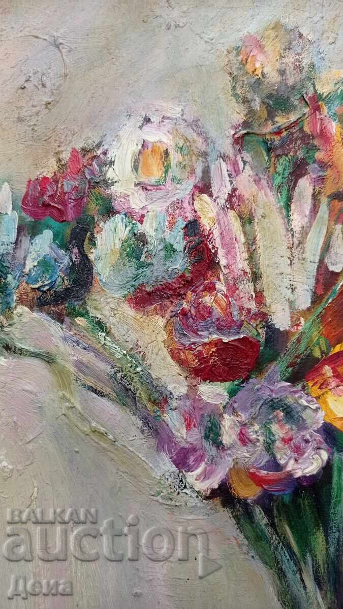 Delivery of Master painting from the 80s