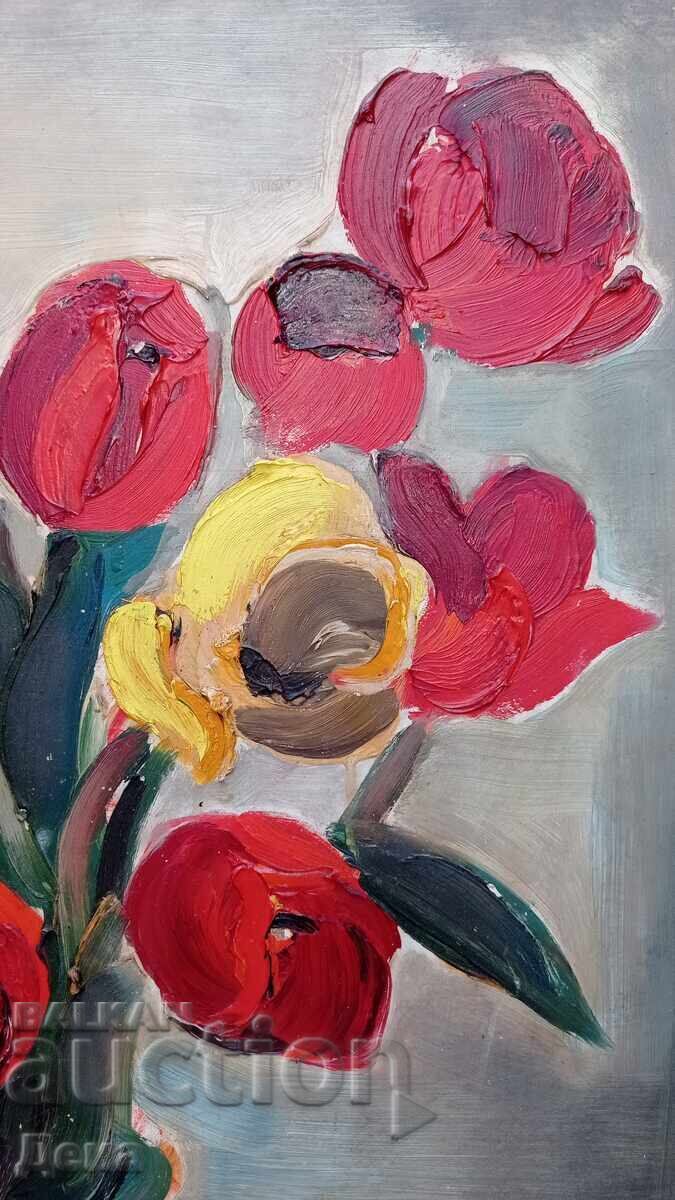 Master painting from the 80s with price 290.00 BGN | € 148.27