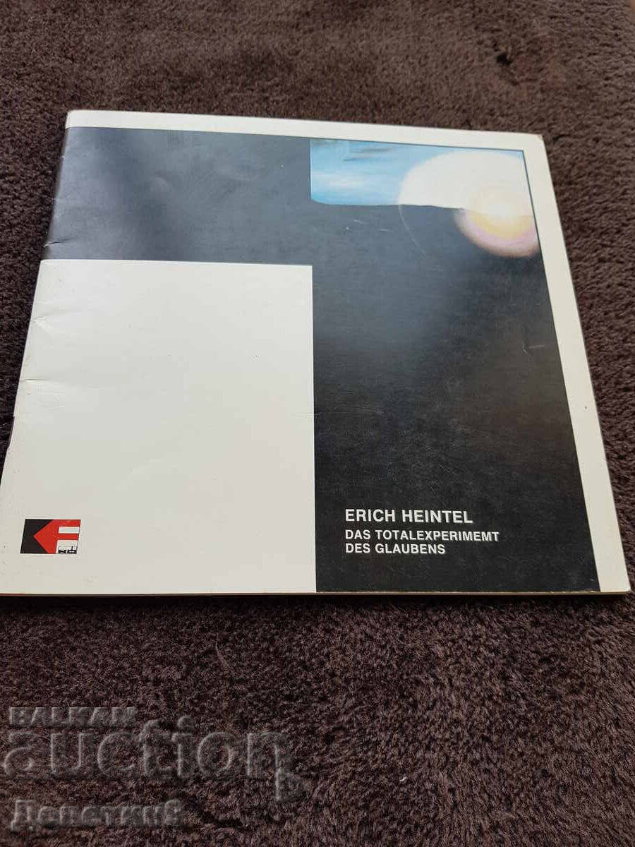 Erich Heintel - Brochure 1982