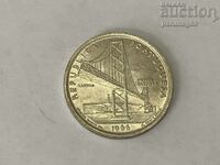 Portugal 20 Escudos 1966 - Silver 0.650