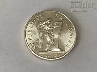 France 100 Francs 1989 - Silver 0.900