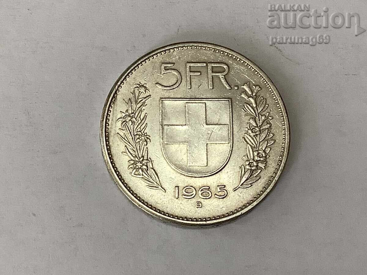 Switzerland 5 Francs 1965 - Silver 0.835 Switzerland 5 Francs 1965 - Silver 0.835