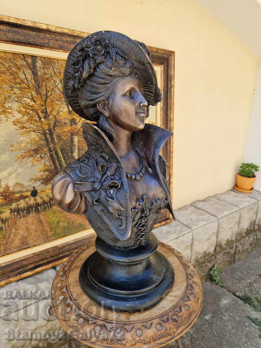 Auction  Unique Antique French Bronze Figure Statue Sculpture