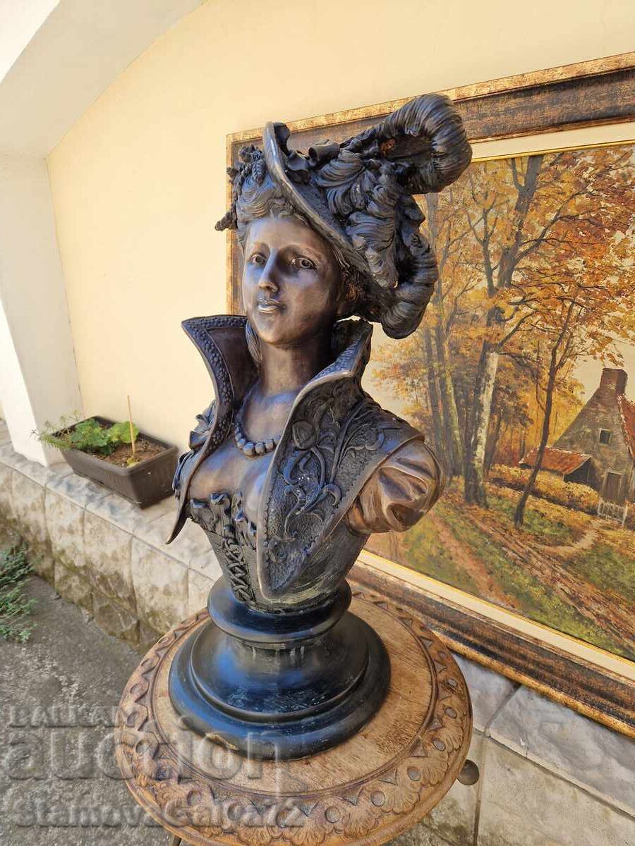 Delivery of Unique Antique French Bronze Figure Statue Sculpture