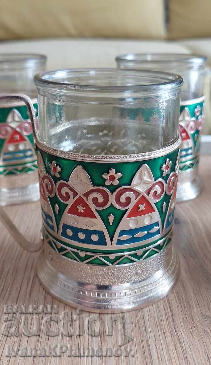 Coasters with Russian cups for connoisseurs with price € 15.34 | 30.00 BGN