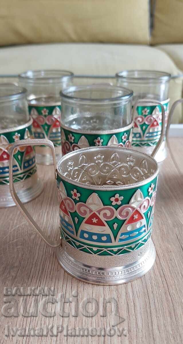 Delivery of Coasters with Russian cups for connoisseurs