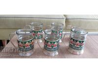 Suporturi de pahare cu pahare Rusia pentru cunoscători