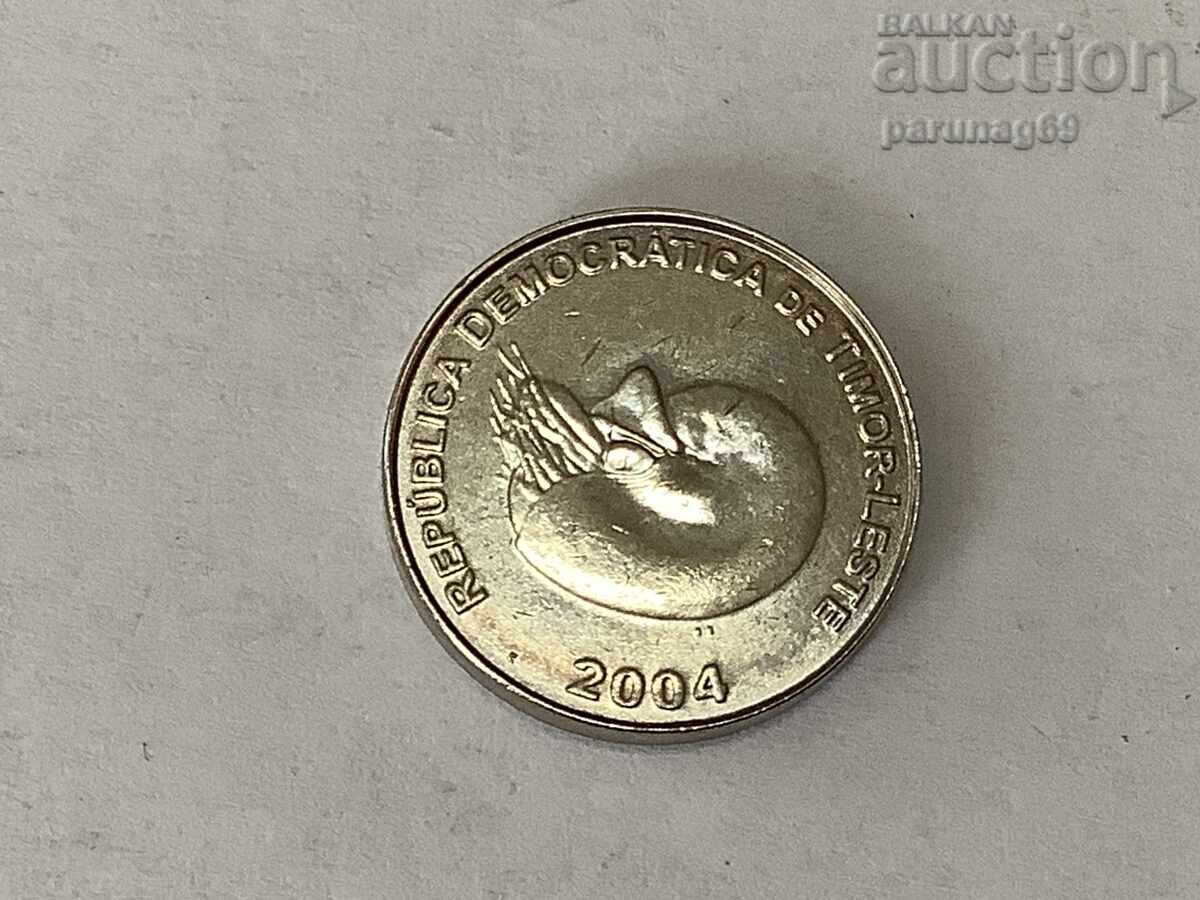 Източен Тимор 1 сентаво  2004 година с цена 4.50 лв. | € 2.30