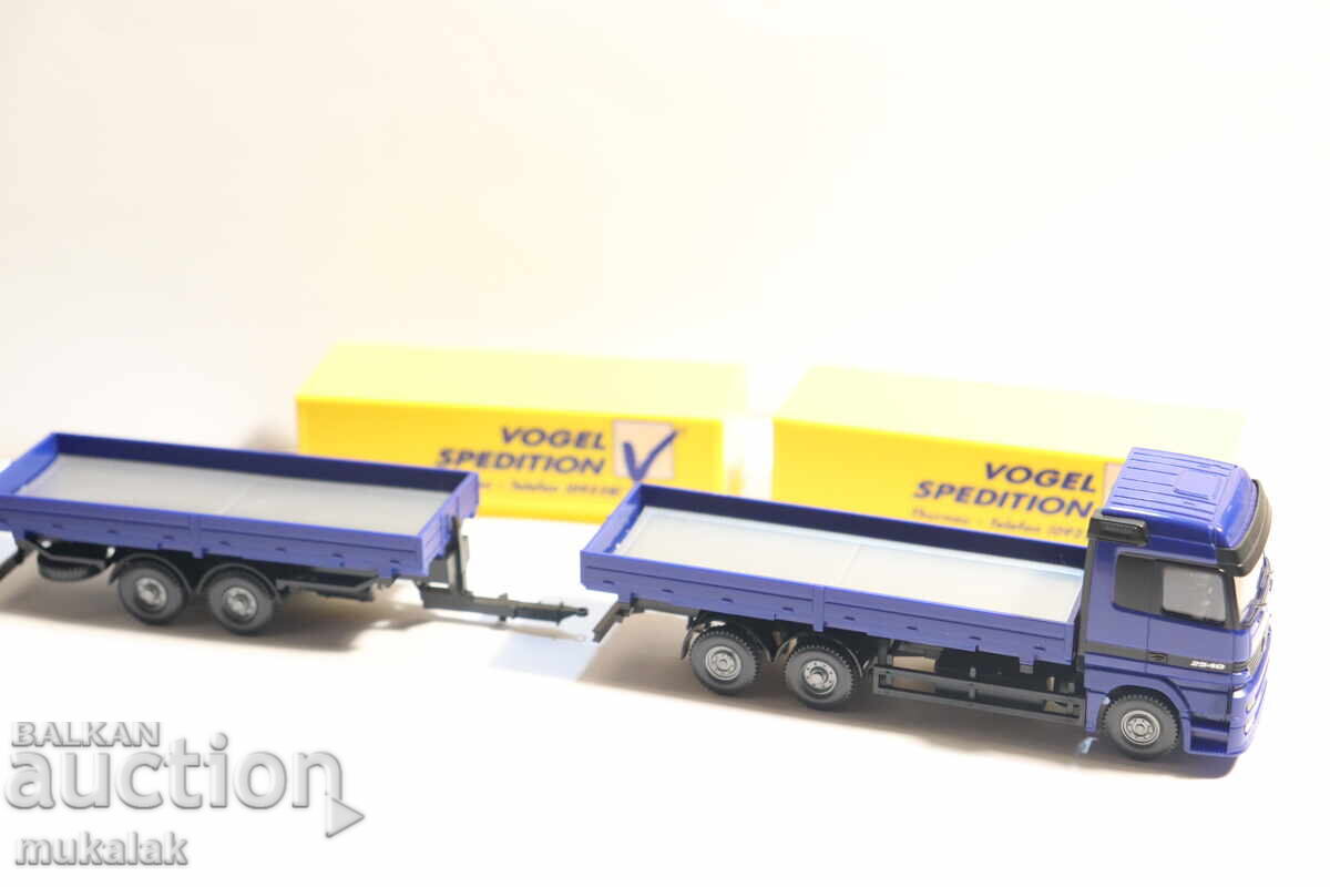 WIKING H0 1/87 MERCEDES ACTROS TRUCK MODEL TIR - 5