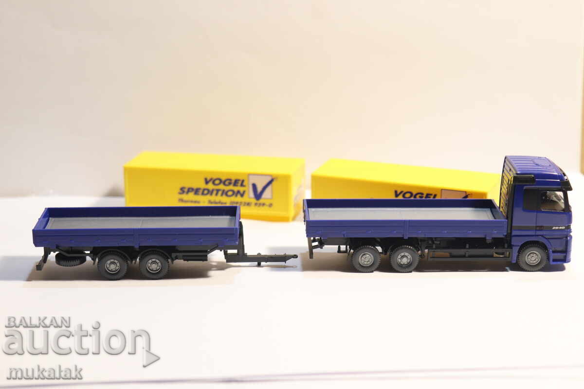 WIKING H0 1/87 MERCEDES ACTROS TRUCK MODEL TIR - 6