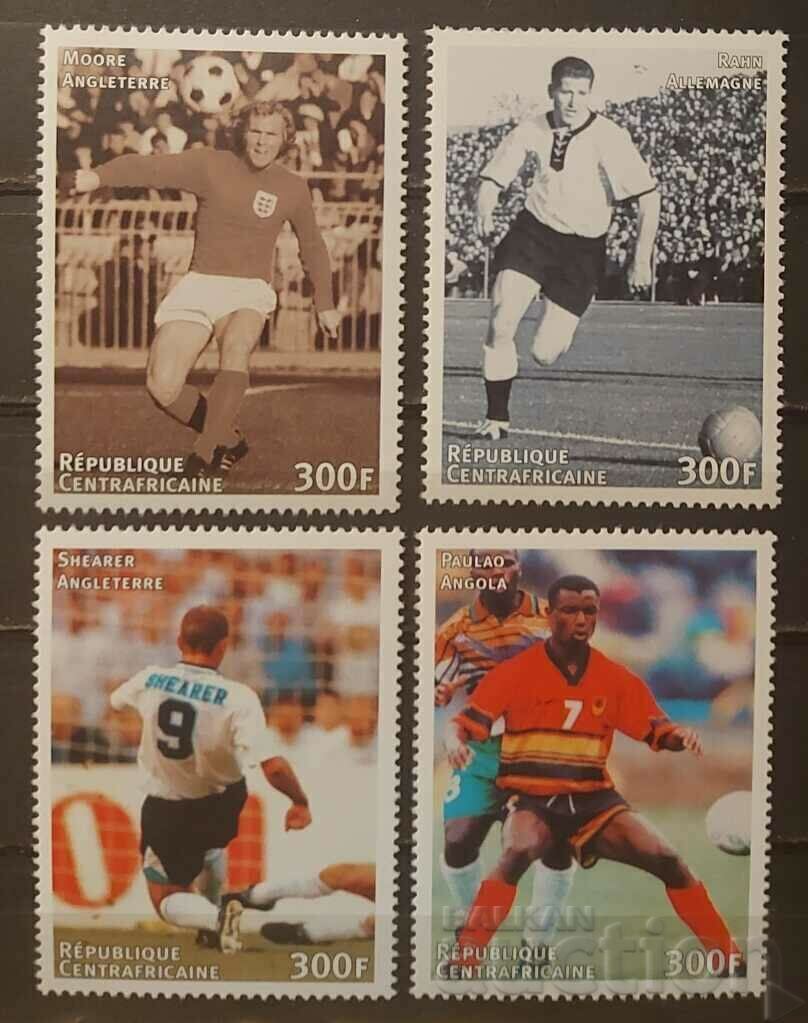 ЦАР 1998 Спорт/Футбол/Личности MNH ЦАР 1998 Спорт/Футбол/Личности MNH