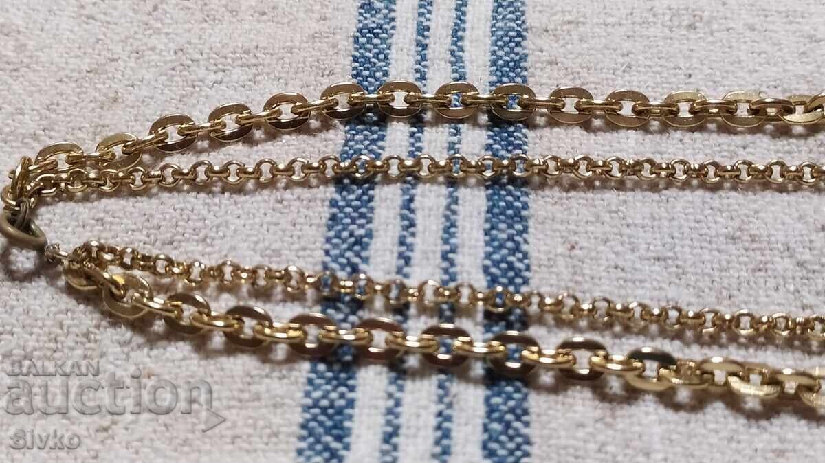 Artistic gold-colored metal necklace with price 1.99 BGN | € 1.02