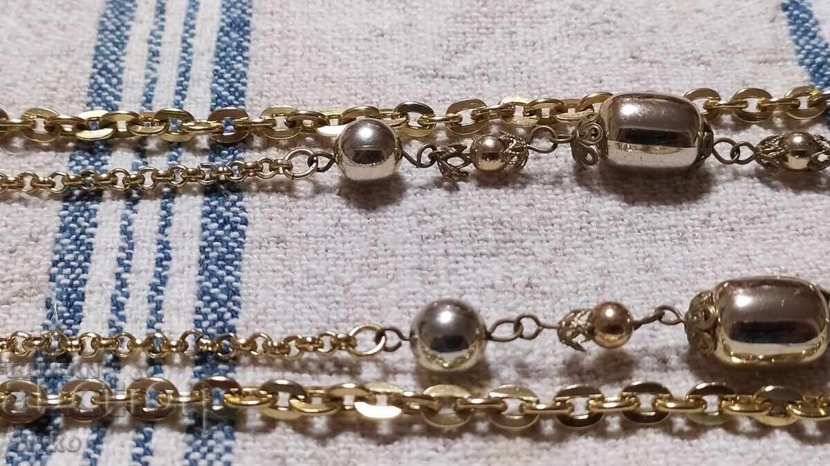 Delivery of Artistic gold-colored metal necklace