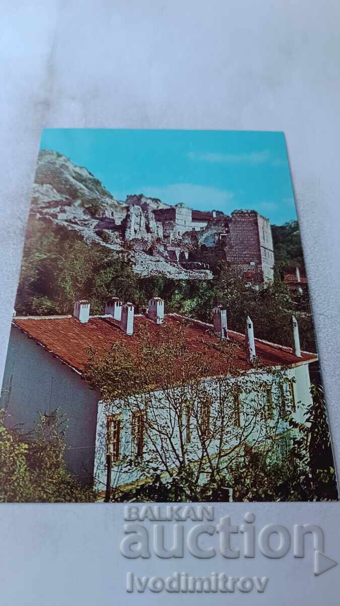 Пощенска картичка Мелник Поглед към Болярската къща 1983