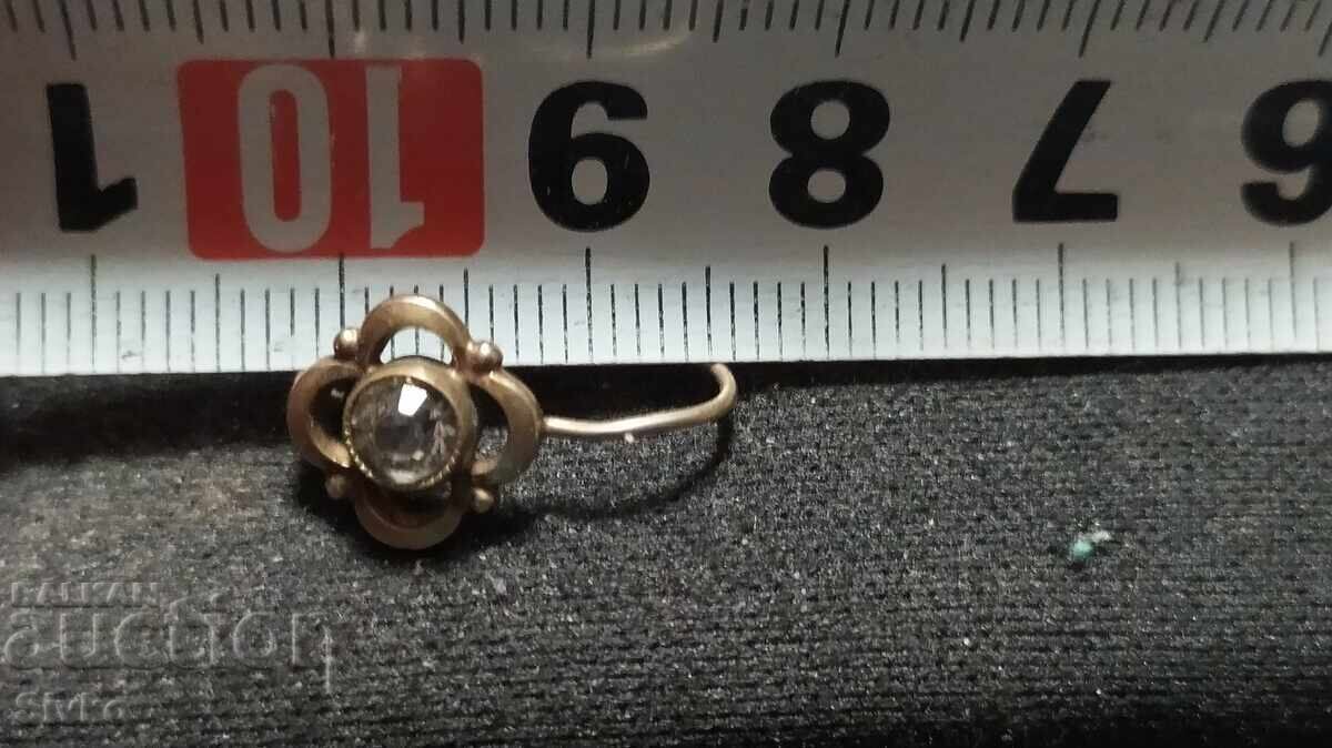 Earring Revival brass bronze stone with price 4.59 BGN | € 2.35