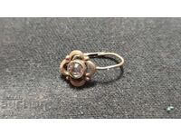 Cercei Renaștere alamă bronz piatră