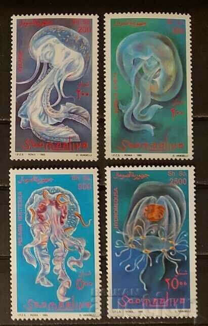 Somalia 1995 Fauna/Jellyfish 6.75 € MNH Somalia 1995 Fauna/Jellyfish 6.75 € MNH