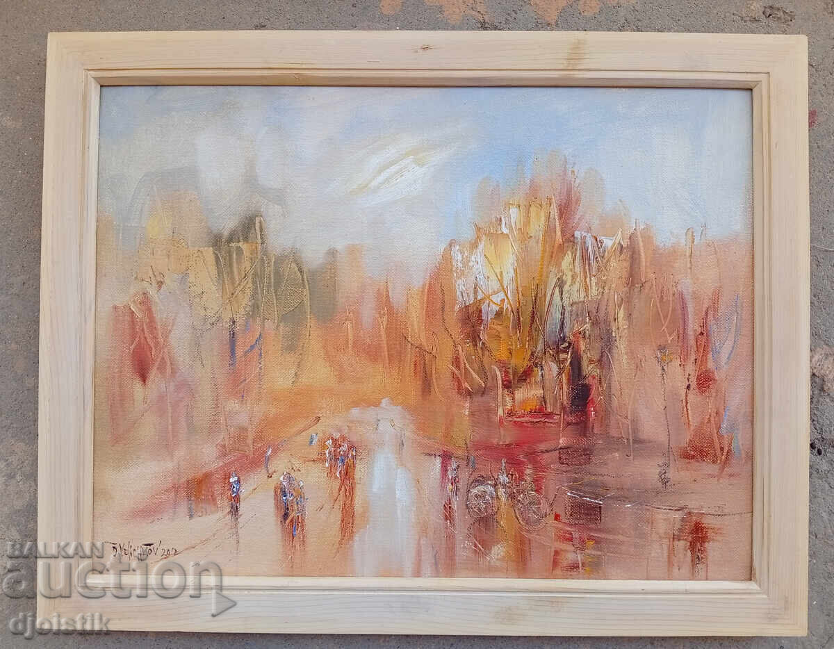 Dimitar Velichkov. Painting