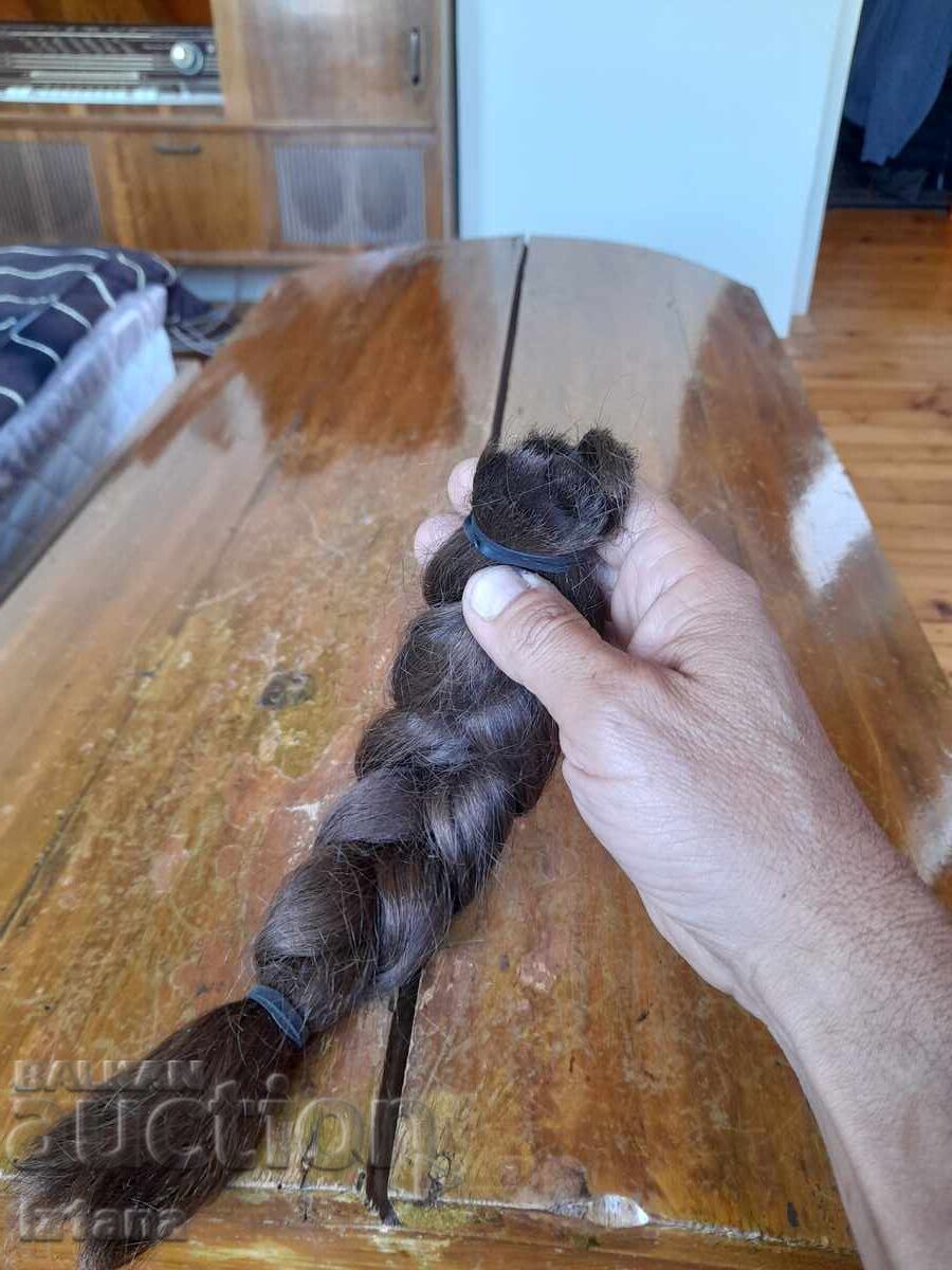 Păr natural vechi împletit - 5