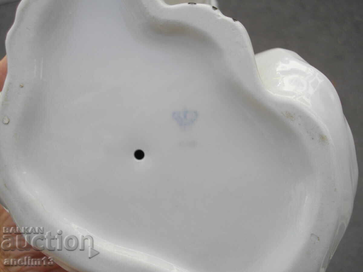 STAR German GDR Porcelain White Cat - 7