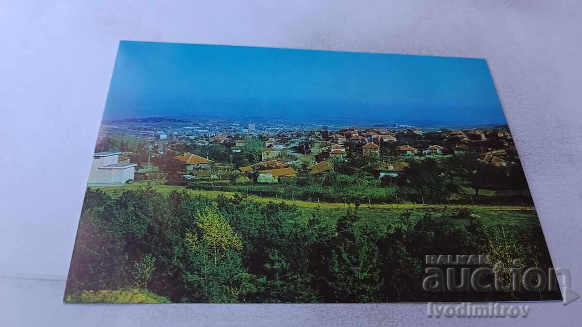 Postcard Topolovgrad General View 1983