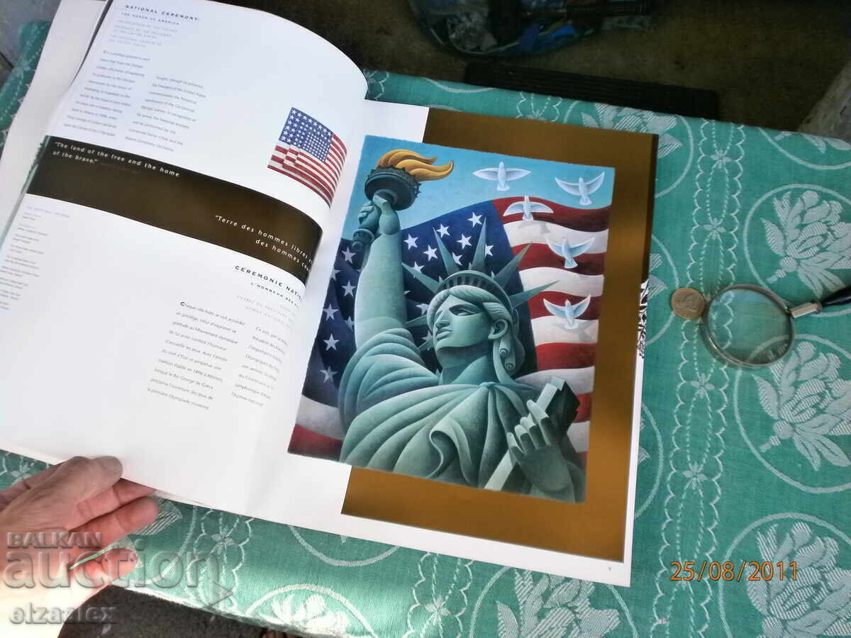 Delivery of Album Olympics Atlanta 1996 USA original Delivery of Album Olympics Atlanta 1996 USA original