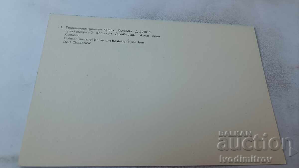 Ταχυδρομική κάρτα Χλιάμποβο Τρικαμερντόλμεν 1983 με τιμή 0.95 BGN | € 0.49