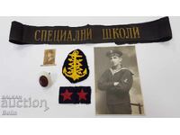 Unică panglică Matroasca imperială rară pentru șapcă, semn, cocardă