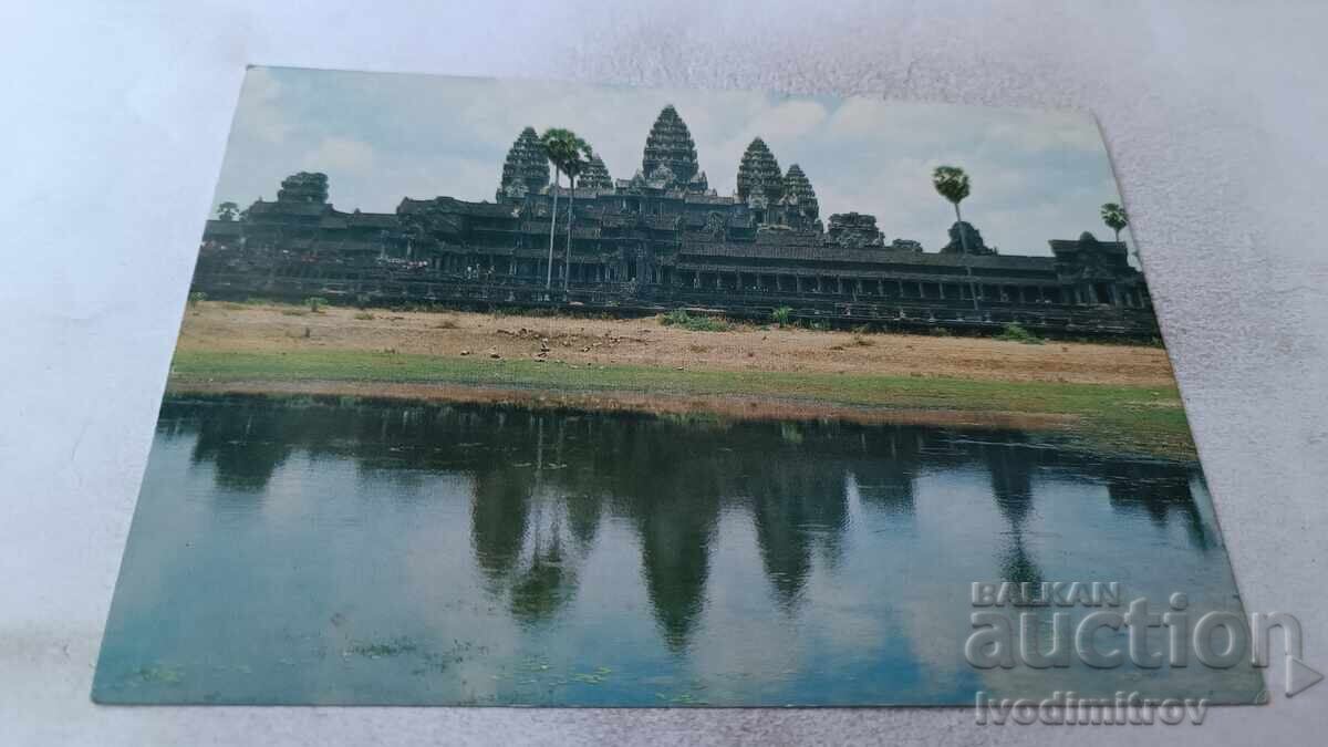 Carte poștală Angkor Templul Angkor Wat 1988 Carte poștală Angkor Templul Angkor Wat 1988