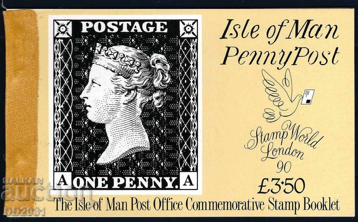 Isle of Man 1990 - Black Penny Booklet
