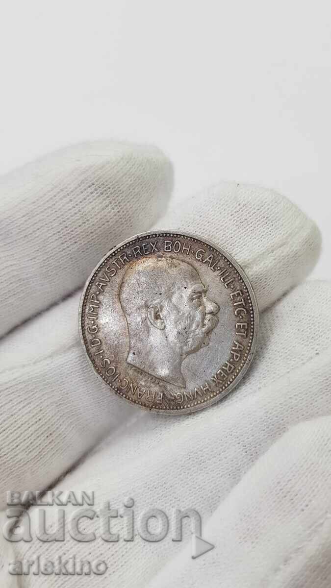 Ryadko ασημένιο νόμισμα 2 κορώνες 1912 Αυστρία Φραγκίσκος Ιωσήφ - 6