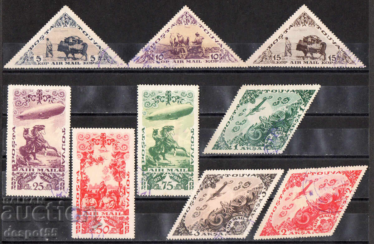 1936. Реп. Тува - Русия. 15 год. на Народна република Тува. 1936. Реп. Тува - Русия. 15 год. на Народна република Тува.