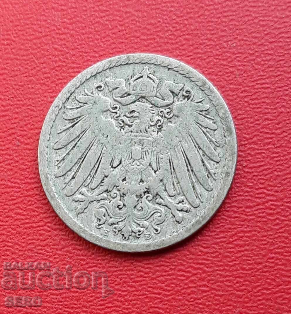 Germany - 5 Pfennig 1892 E - Muldenhütten - Very Rare with price 12.00 BGN | € 6.14 Germany - 5 Pfennig 1892 E - Muldenhütten - Very Rare with price 12.00 BGN | € 6.14
