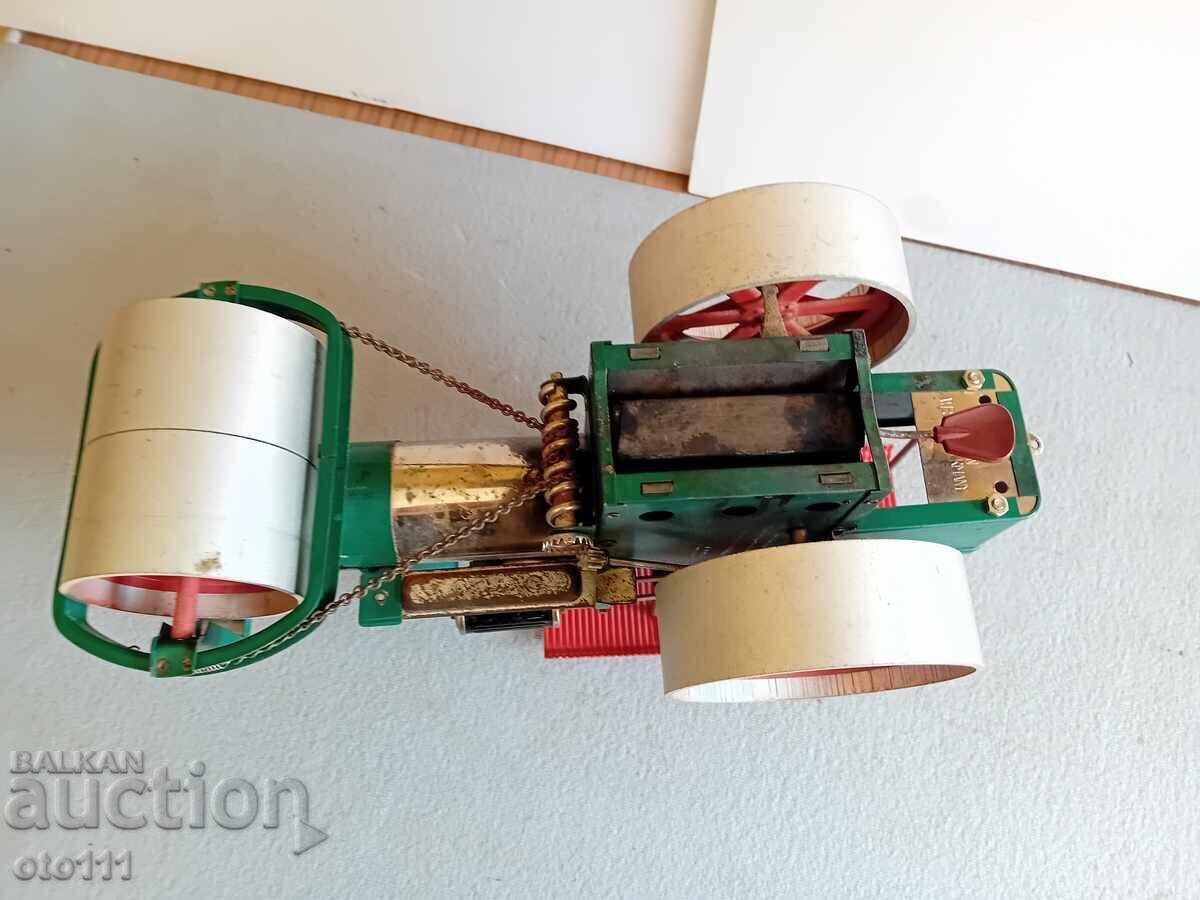 OLD TOY STEAM ROLLER - GERMANY - 7