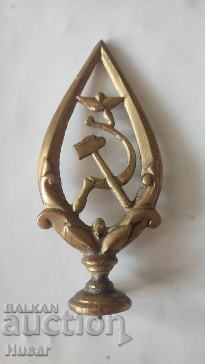 Vârf neobișnuit pentru steag de luptă Forțele Aeriene ? parașutist, pilot, Vârf neobișnuit pentru steag de luptă Forțele Aeriene ? parașutist, pilot,