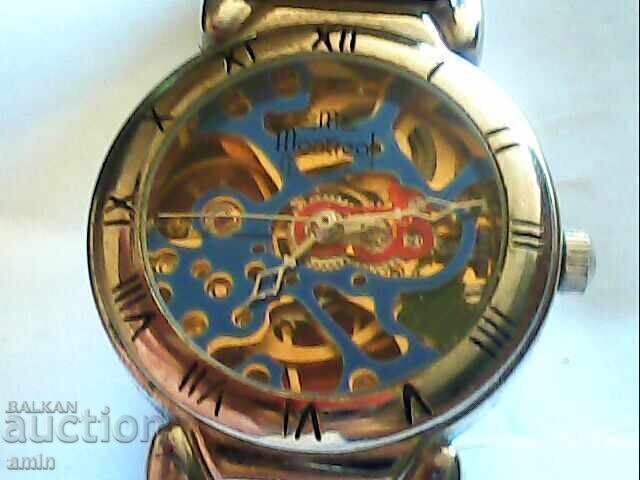 Beautiful 4-hour watch =M= MONTERIAL SEKELAT MECHANICAL