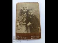 Fotografie pe carton, Abadzhiev, Lom, Palanca