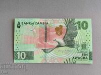 Bancnotă - Zambia - 10 kwacha UNC | 2025