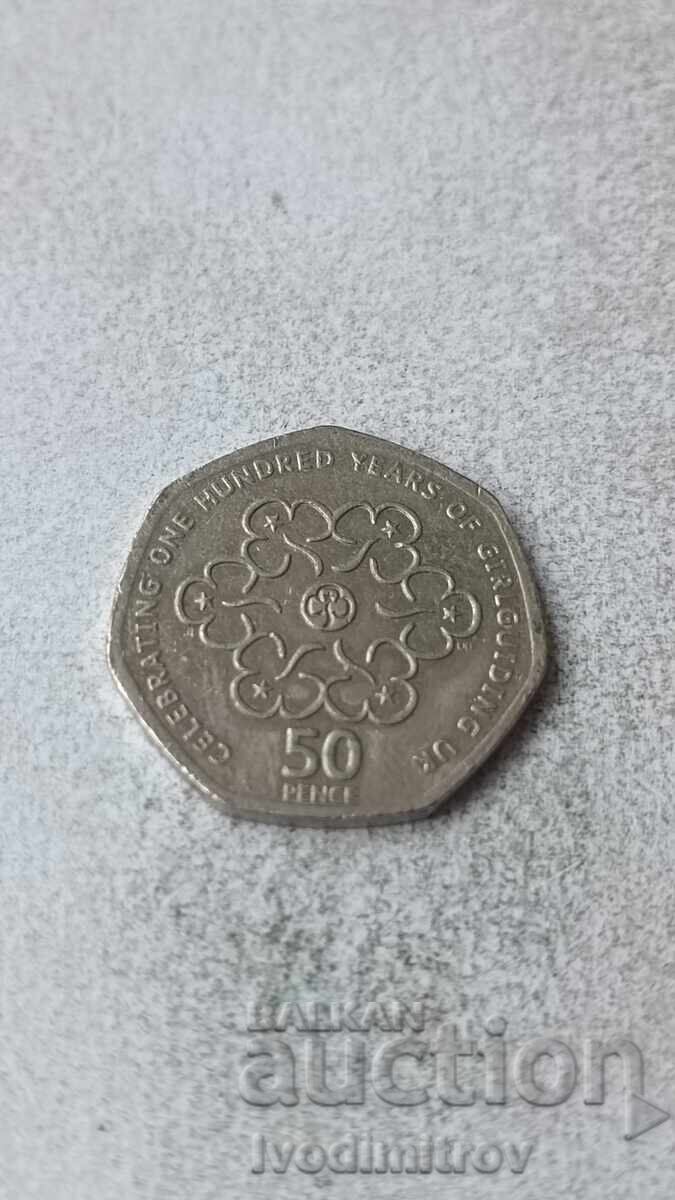 Ηνωμένο Βασίλειο 50 πένες 2010