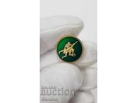 Rare Sign, Badge Fight, Wrestlers - Bulgaria