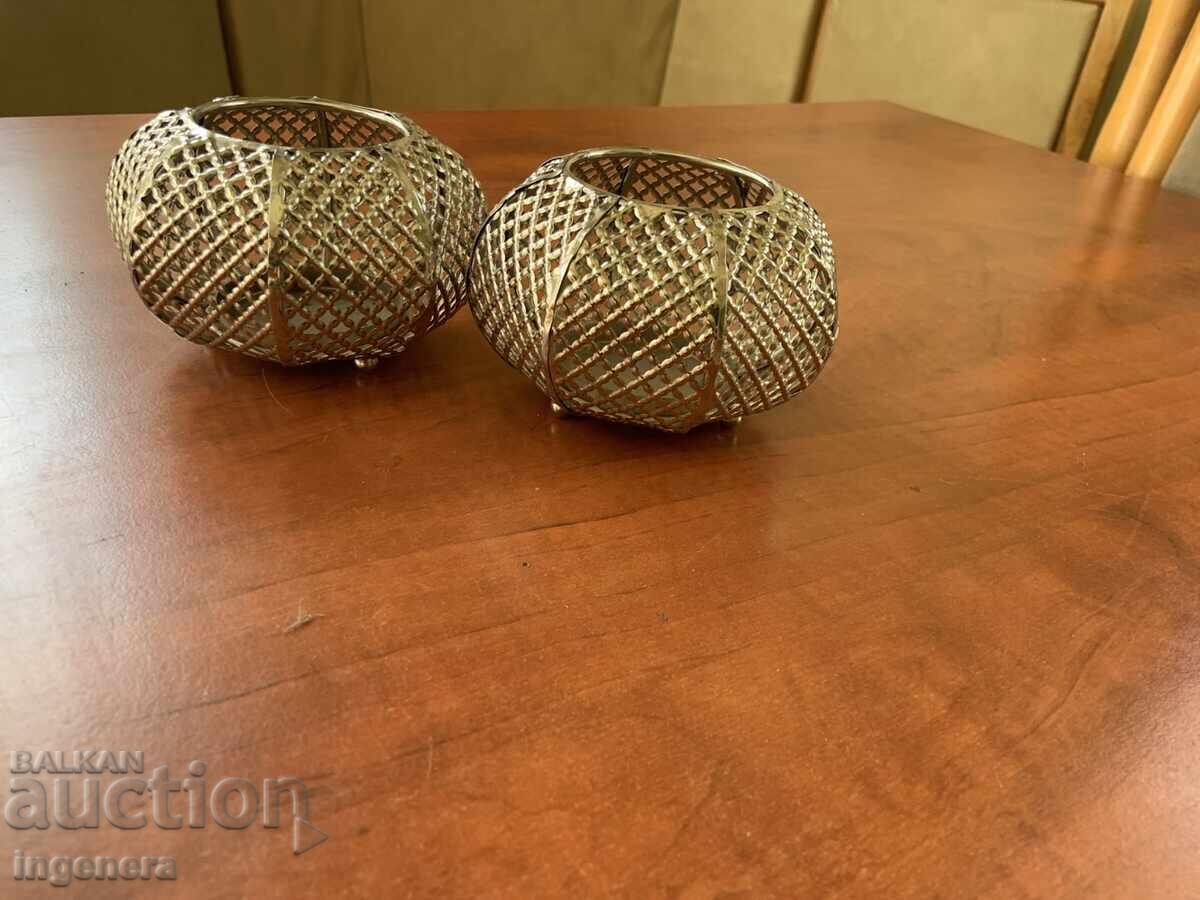 СВЕЩНИК МЕТАЛ АЖУР - 2 БР. СВЕЩНИК МЕТАЛ АЖУР - 2 БР.