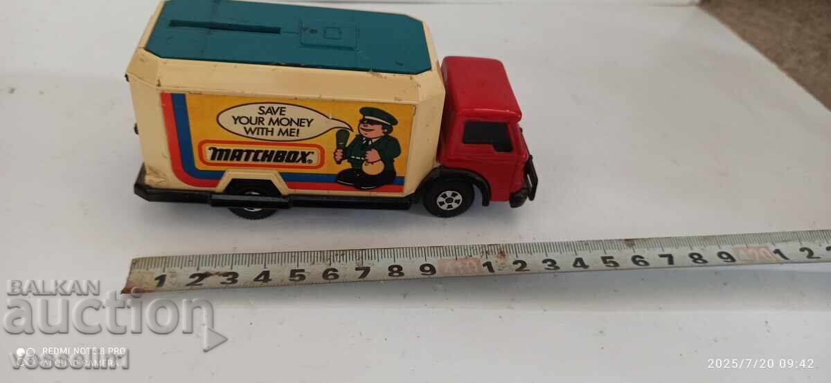 Σταρ είσπραξη φορτηγό matchbox κουμπαράς με κωδικό από τα 70s αυτοκινητάκι Σταρ είσπραξη φορτηγό matchbox κουμπαράς με κωδικό από τα 70s αυτοκινητάκι