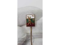 Rare badge, BULGARIAN WRESTLING FEDERATION, WRESTLERS