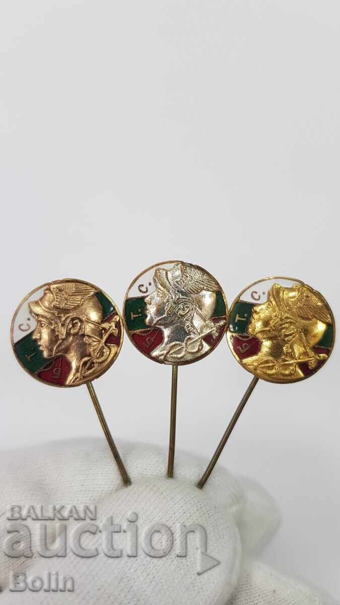 1st, 2nd, 3rd Degree Royal Badges, BTS Badge