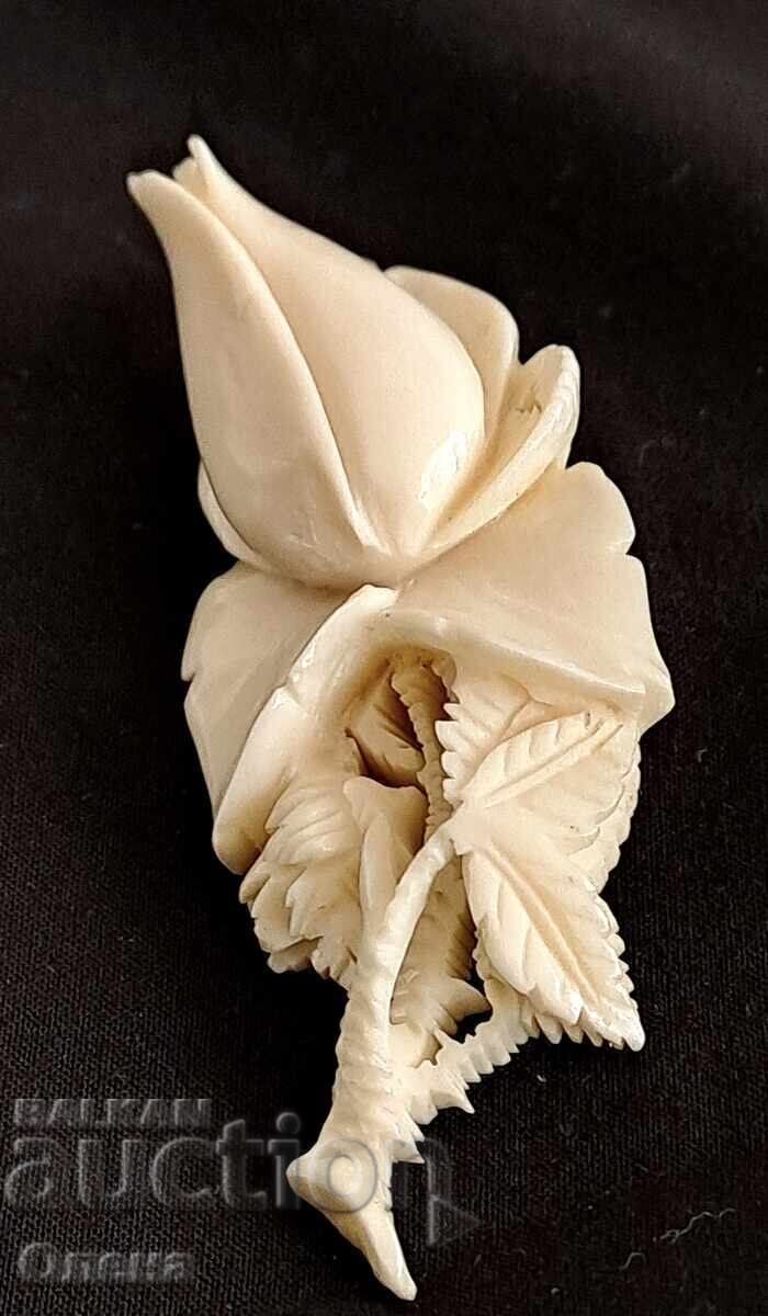 Collector's brooch "Erbach Rose"