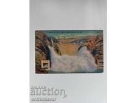 Стара пощенска картичка на язовир ,,Boulder", САЩ, 1938г.