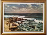 Tablou, mare, realism, pictor Andriyan Bekyarov, 2007