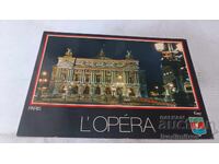 Пощенска картичка Paris L'OPERA