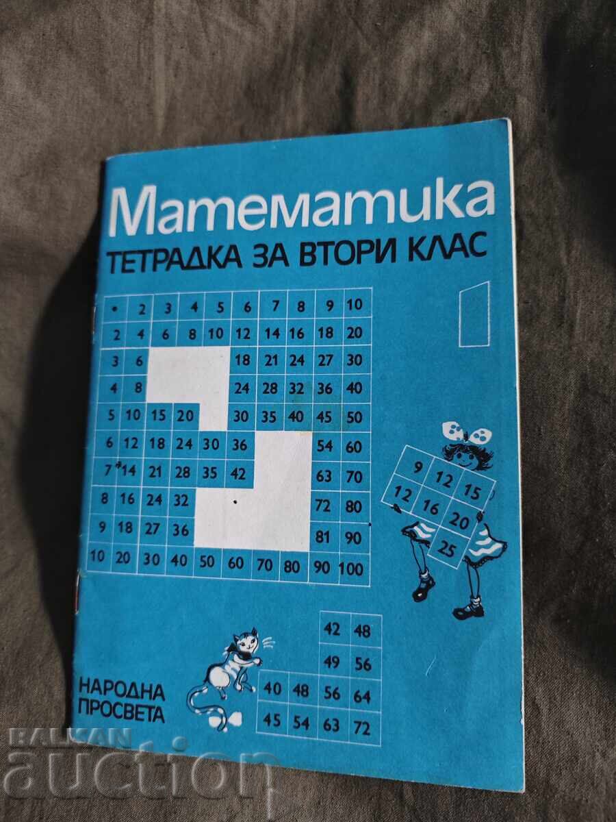 Τετράδιο Μαθηματικών Β' τάξης / 1 ΕΣΠΥ