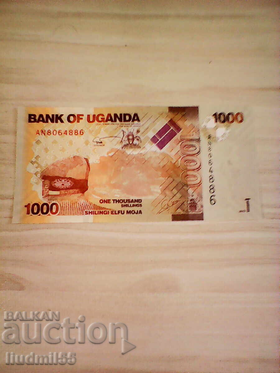 UGANDA - 1000 ȘILINGI - 2010 - UNC UGANDA - 1000 ȘILINGI - 2010 - UNC